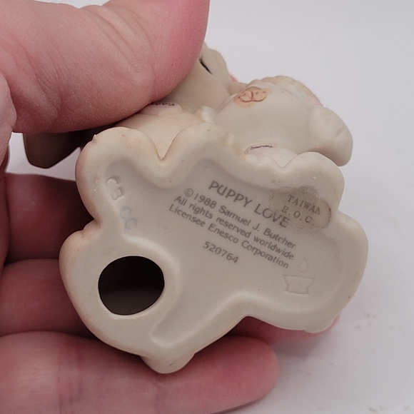 Vintage Precious Moments Puppy Love Figurine 1988 - Picture 7 of 9